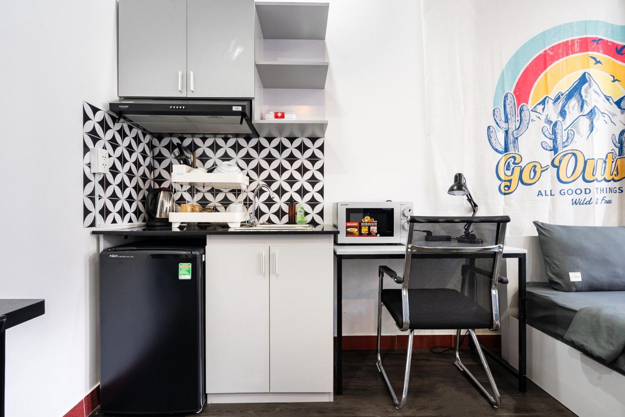 Friday Saigon Centre Homestay 호치민 객실 사진